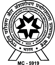 NABL India circular logo with star and bilingual text
